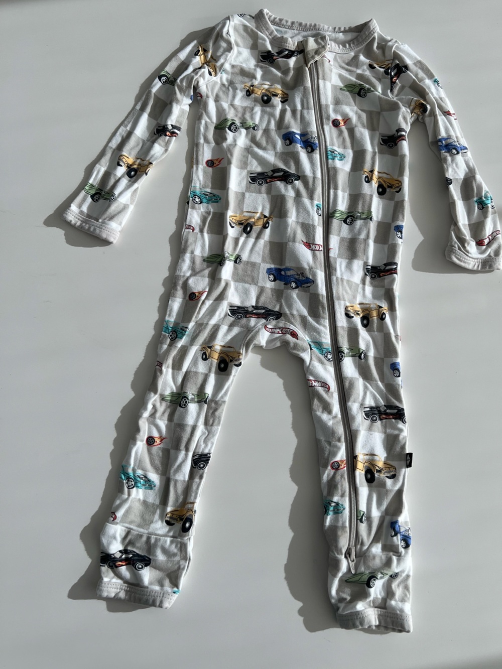 Kyte Baby x Hot Wheels Zippered Romper 12–18 Months